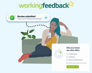 Working Feedback reviews cluster
